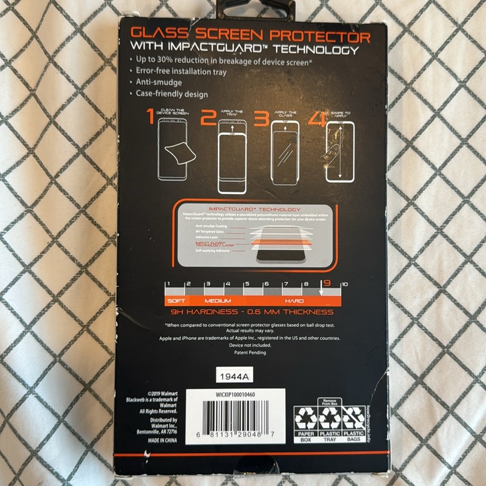 Glass screen protector - Picture 2 of 2